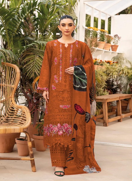 ELAF Luxury Super Hit Lawn By Deepsy Cotton Pakistani Salwar Suits Exporters In India
